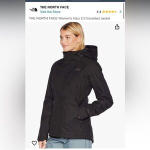 The North Face - Inlux 2.0 Insulated Rain Jacket - Size Large
